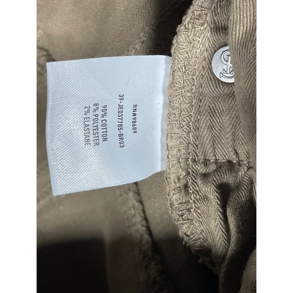 Todd Snyder Mens 32x30 Stretch 5 Pocket Chino Pants Tan Slim Fit - Picture 6 of 12